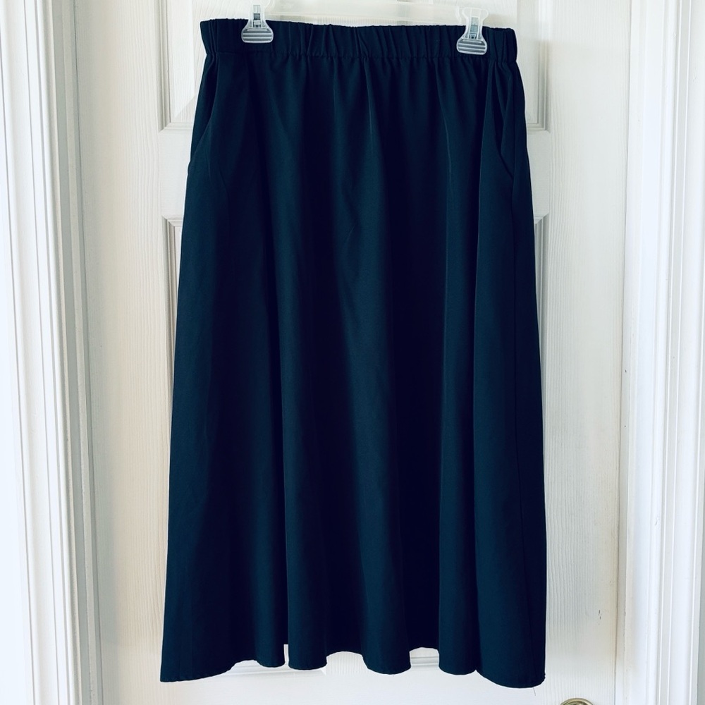 Black Midi Skirt